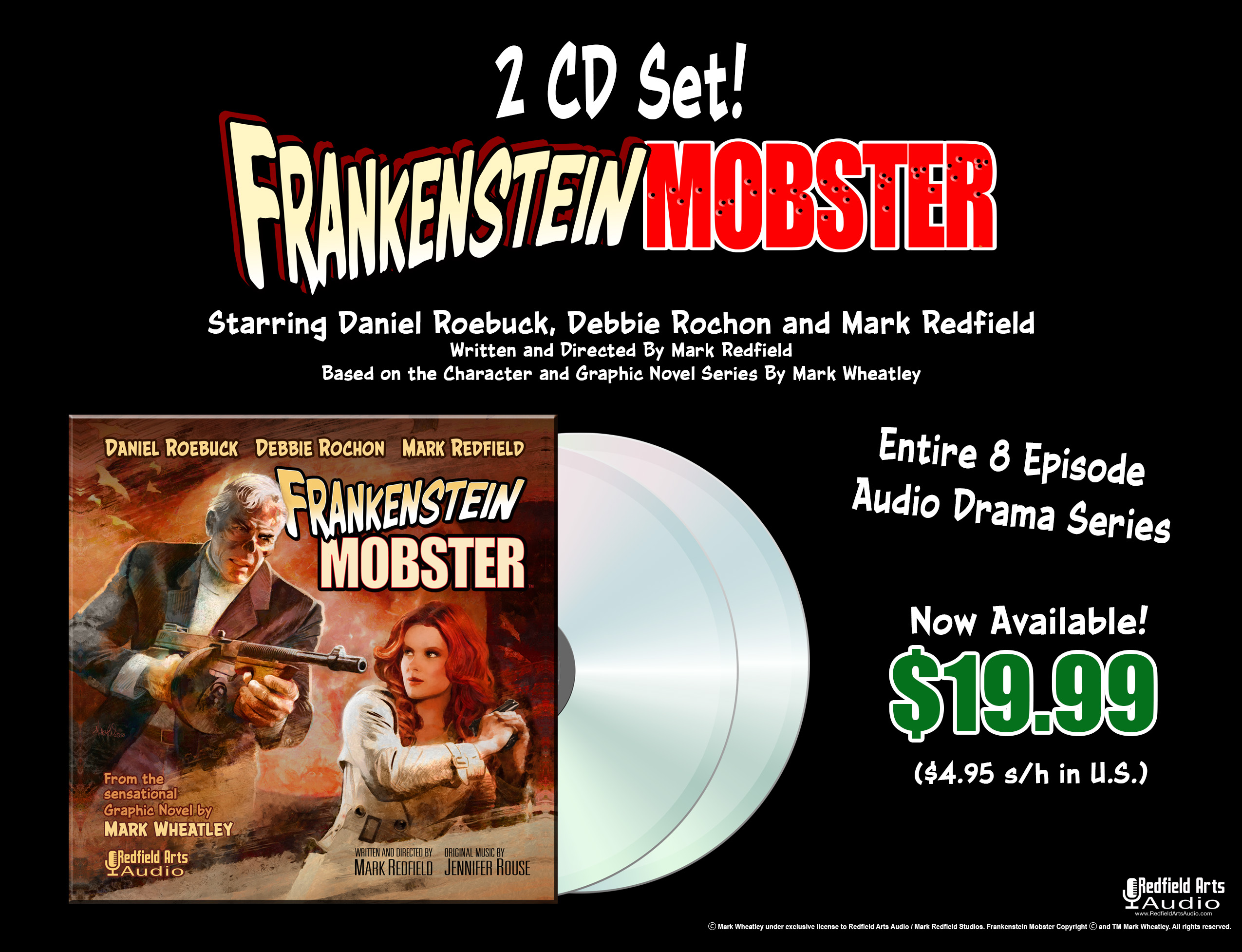 Frankenstein Mobster 2 CD Set